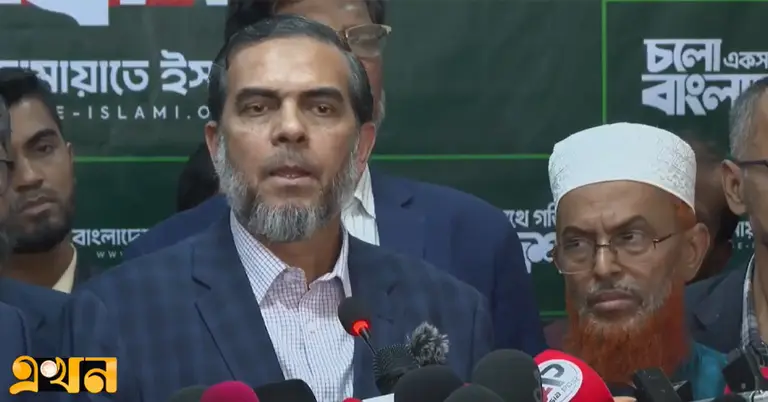 জামায়াতের সহকারী সেক্রেটারি জেনারেল এহসানুল মাহবুব জুবায়ের